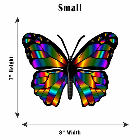 Next Innovations Rainbow Small Butterfly Wall Art 101410078-RAINBOW